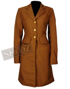 Hell On Wheels Dominique McElligott Trench Coat